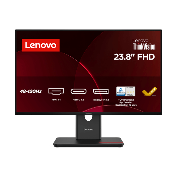 LENOVO ThinkVision T24-40 Monitor ThinkVision 23.8" LCD IPS Full HD HDMI VGA