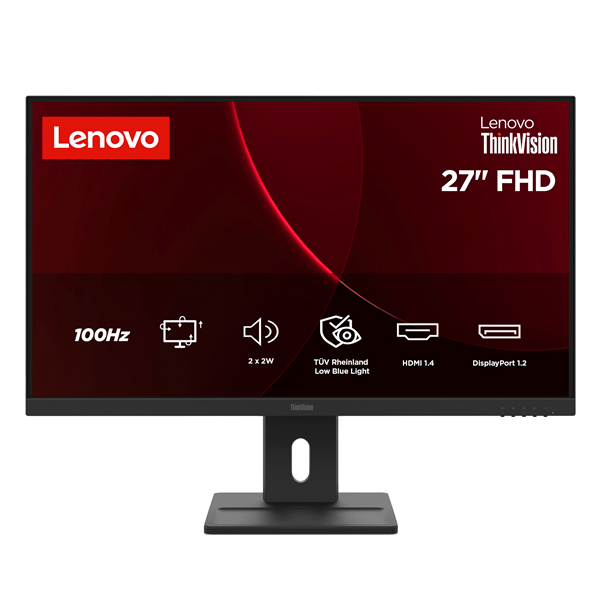 LENOVO ThinkVision E27-40 Monitor ThinkVision 27" LCD IPS Full HD HDMI VGA Altavoces