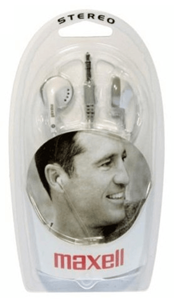 AURICULAR INTRAUDITIVO JACK 3.5MM MAXELL EB-98 ESTEREO 1M BLANCO