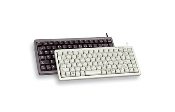 keyboard es ps2+usb minislim grey retail
