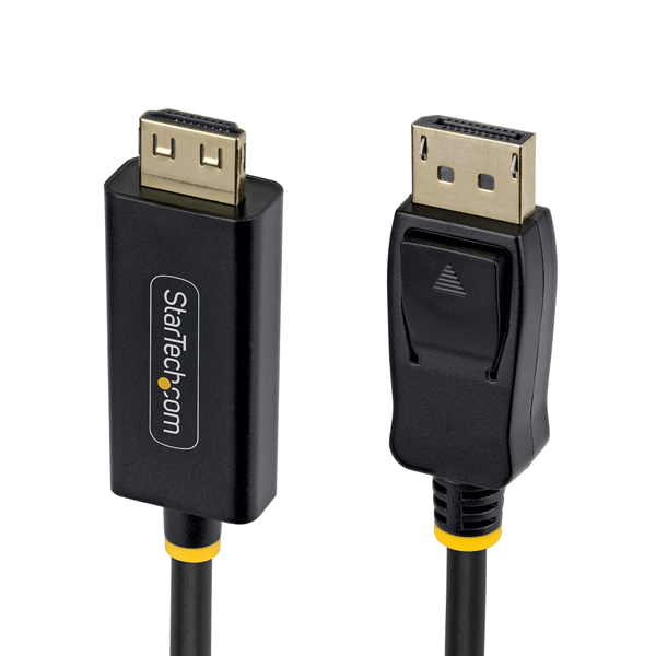 2m dp to hdmi adapter cable gripping