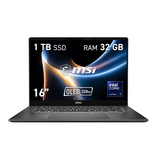 MSI Prestige 16-253ES U7-355 32GB 1TB W11H 16