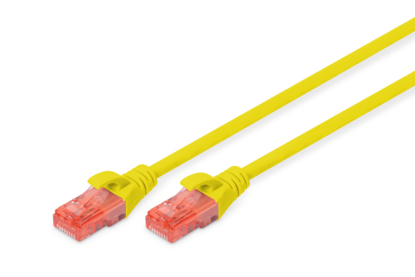 CABLE DE CONEXION U-UTP CAT 6 COBRE LSZH AWG 26/7 LONGITUD 1 M COLOR AMARILLO