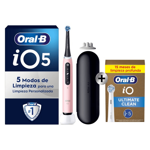 CEPILLO DENTAL ELECTRICO BRAUN ORAL-B IO 5S ROSA