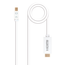 CONVERSOR-NANO-CABLE-MINI-DISPLAYPORT-MACHO-A-HDMI-MACHO-5M-BLANCO