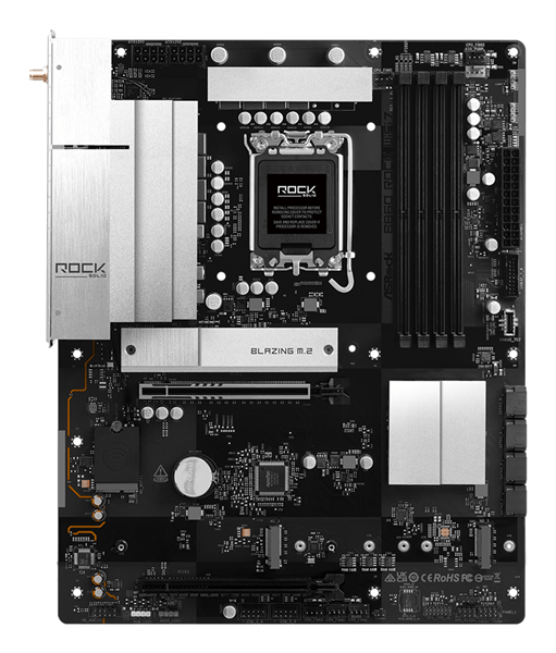 Placa Intel ASROCK B860 Rock WiFi 7 LGA 1851 (Socket V1)