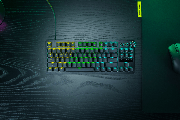TECLADO RAZER HUNTSMAN V3 PRO LOW-PROFILE TENKEYLESS (USA) 8KHZ (RZ03-05850100-R3M1)