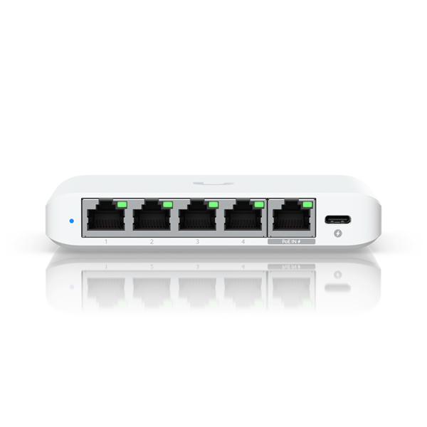 Ubiquiti Unifi Flex Mini 2.5G Gestionado 2.5G Ethernet (100/1000/2500) Energía Sobre Ethernet (Poe) Escritorio Blanco , Leroy Merlin - Imagen 3