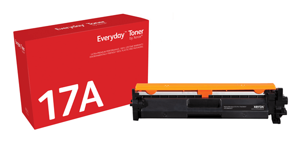 Toner xerox everyday hp 17a (cf217a) color negro 1600 pag.