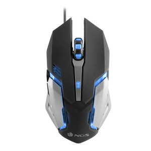 RATON NGS GMX-100 GAMING OPTICO 2400DPI USB NEGRO LED