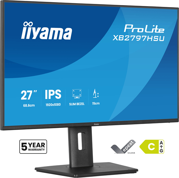 Iiyama Xb2797hsu-B1 Prolite 27" Led Ips Full Hd Hdmi Altavoces