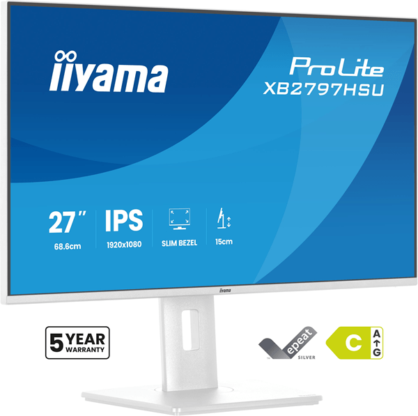 Iiyama Xb2797hsu-W1 Prolite 27" Led Ips Full Hd Hdmi Altavoces