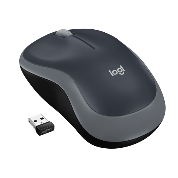 Logitech M185 Ratón Inalámbrico con Mini Receptor USB, Batería 12 Meses, Ambidiestro 1000DPI Gris - Imagen 5