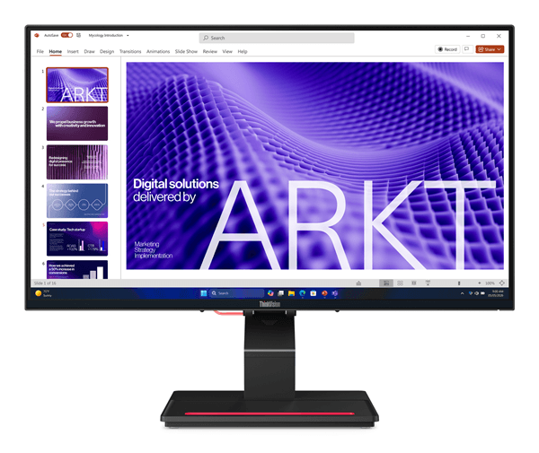 MONITOR LENOVO ThinkVision T24D-4t Monitor ThinkVision 23.8" IPS 1920 x 1080 HDMI
