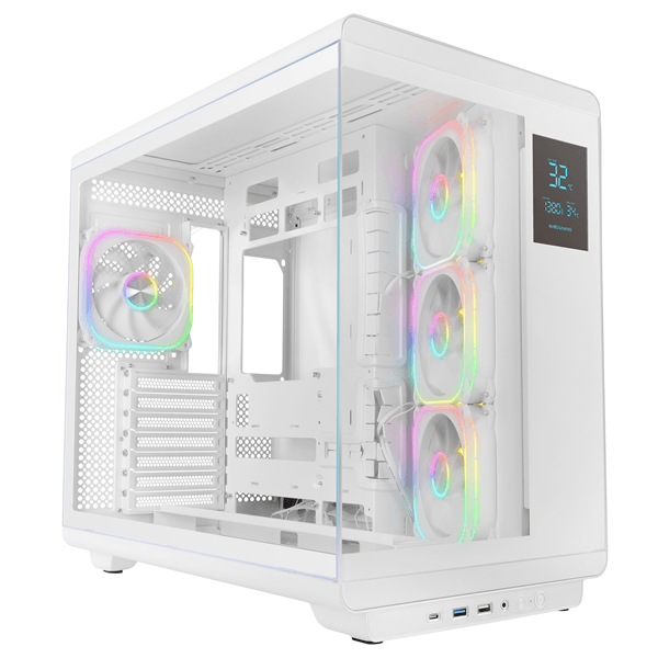 Caja MARS GAMING MCREVPROW Blanco