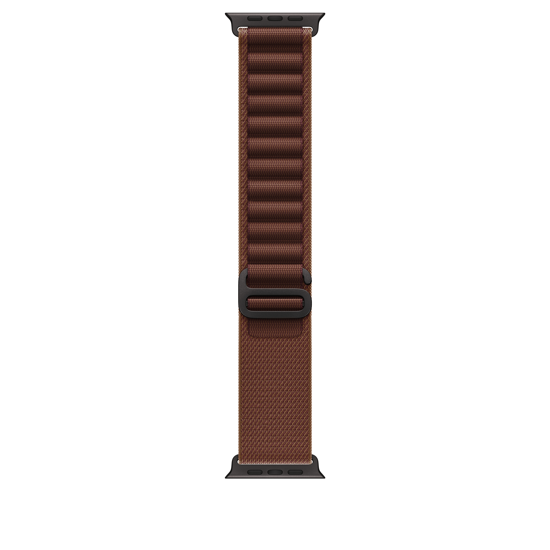 49mm Burgundy Alpine Loop - Large - Black Titanium Finish