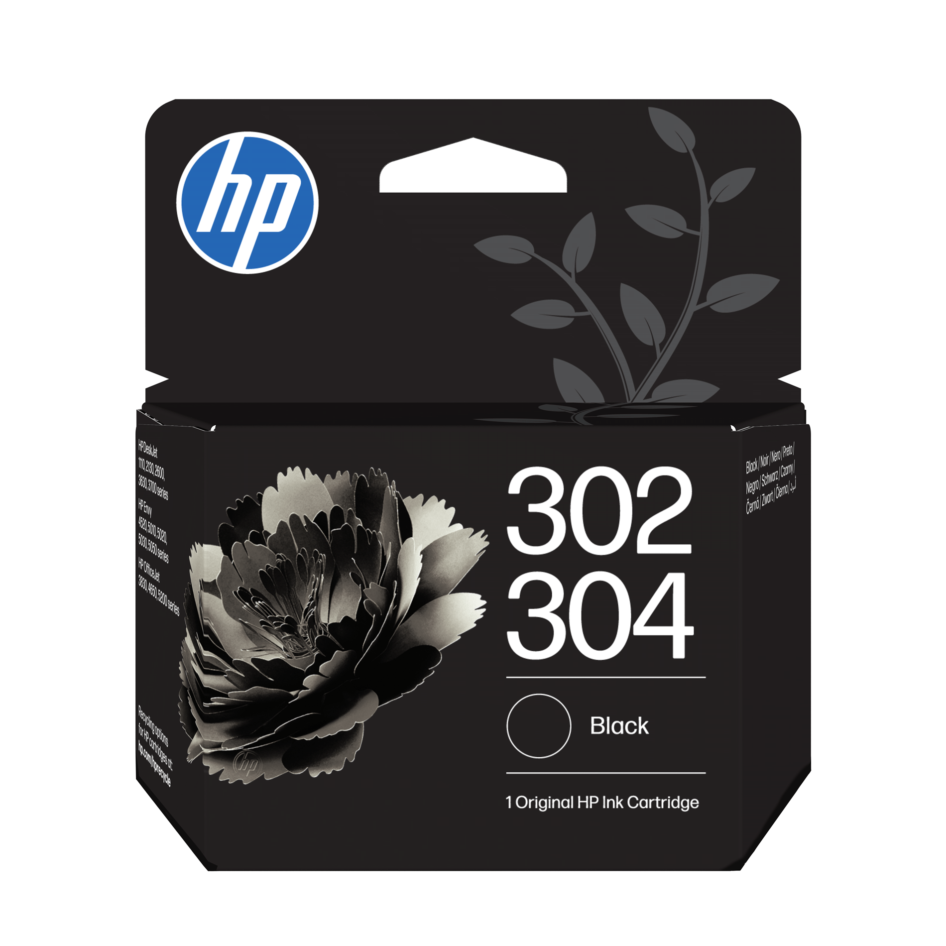 HP 302/304 (B7RT7AE) Cartucho de tinta negra (original) – imagen 4