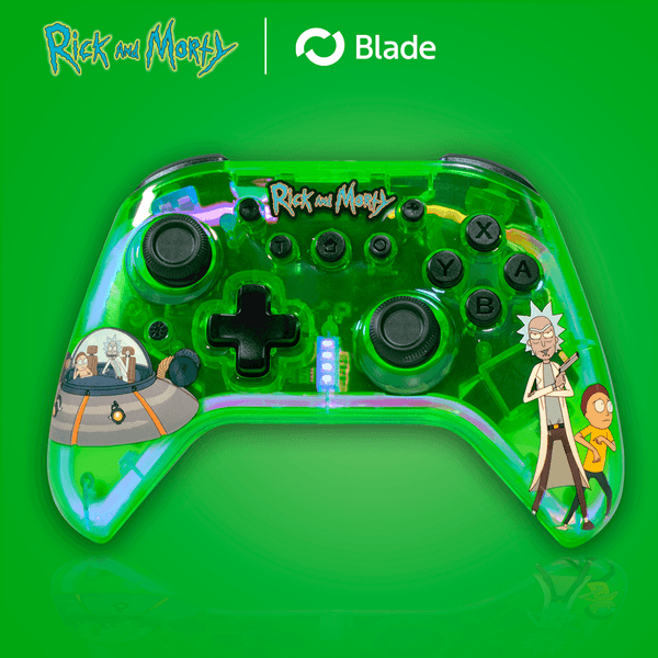 Blade Gaming Rick and Morty Wireless Gamepad