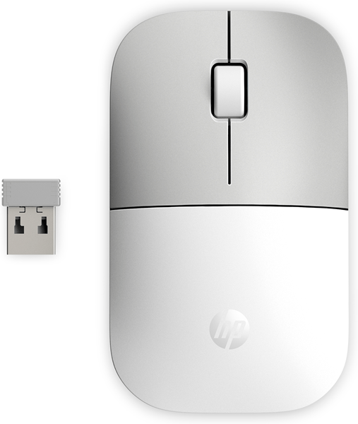 HP Z3700 Ratón Óptico Inalámbrico 1200 DPI Blanco - Imagen 3