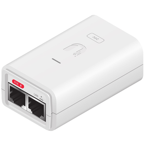 INYECTOR-POE-UBIQUITI-POE-24-7W-G-WH-ISP-POE-INJECTORS-24V-7W-03A-GIGA-BLANCO