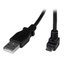 Cable Adaptador 2m USB A Macho a Micro USB B Macho Acodado en angulo h