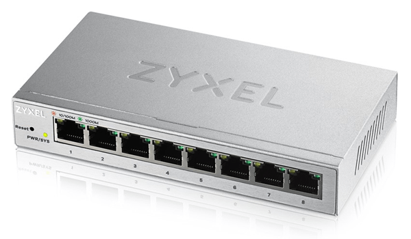 zyxel gs1200-8 switch 8xgb metal