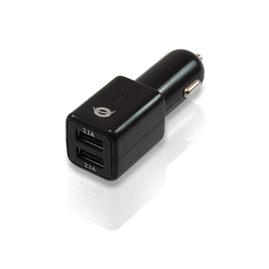 CARGADOR DE COCHE CONCEPTRONIC 5V 2x USB PARA COCHE 12/24V 4.2A