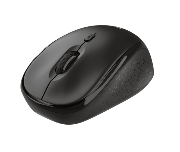 mouse inalambrico trust tm-200 tamaño compacto 800 1600ppp alcance 8m ambidiestro  caja marron ec