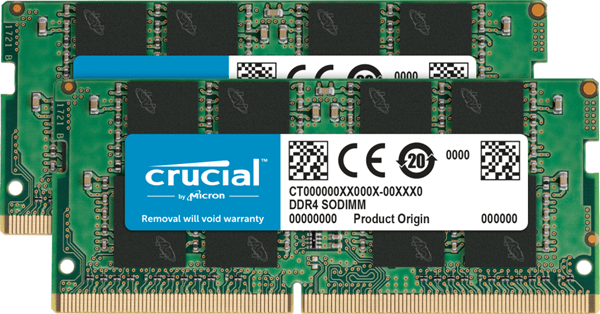 CRUCIAL 32GB 3200MHz (2x16) CL22