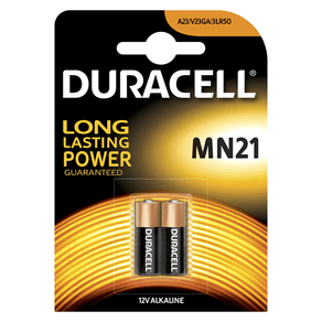 DURACELL PILA ALCALINA MN21 LR23A 12V BLISTER*2