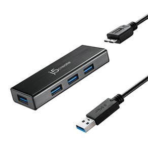 J5CREATE JUH340 MINI HUB USB 3.0 4 PUERTOS