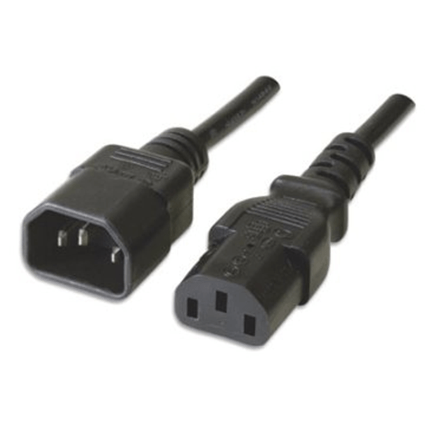 Ewent cable alimentación VDE C14-C13, M/F, 1.80 m