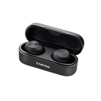 Miniatura 6 de CANYON Auriculares deportivos TWS Bluetooth con microfono, BT5.0,IPX4, Bateria auricular 45mAhx2, Estuche de carga 300mAh