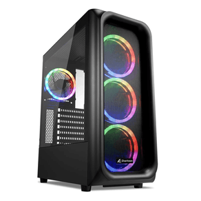 Caja SHARKOON  TK5M RGB ATX RGB Negro
