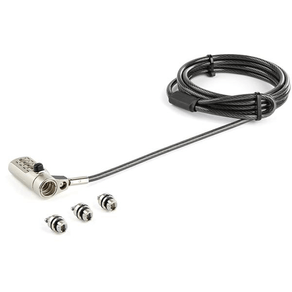2 M (6.6 FT.) LAPTOP CABLE LOCK 4-DIGIT K-SLOT NANO WED GE