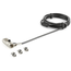 2 M (6.6 FT.) LAPTOP CABLE LOCK 4-DIGIT K-SLOT NANO WED GE