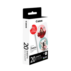 ZINK-CIRCLE-PAPER-20-SHEET