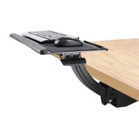 Miniatura 3 de UNDER DESK KEYBOARD TRAY HEIGHT ADJUSTABLE W/ MOUSE P AD