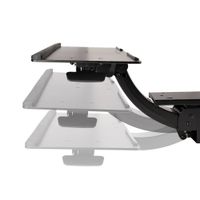 Miniatura 5 de UNDER DESK KEYBOARD TRAY HEIGHT ADJUSTABLE W/ MOUSE P AD