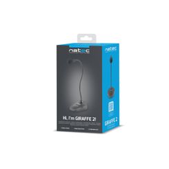 MICROFONO NATEC GIRAFFE 2 NEGRO