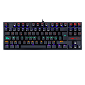 Teclado-Redragon-K552R-Kumara-Mecanico-TKL-Rainbow-Switch-Red-Negro