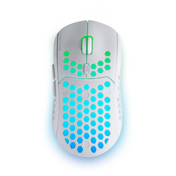 MARS GAMING Raton Inalámbrico MMW3 79G White