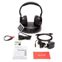 Miniatura 4 de AURICULARES HI-FI INALAMBRICOS AIWA WHF-930D BASE CON CONEXI??N RCA OPTICA ALCANCE 100m