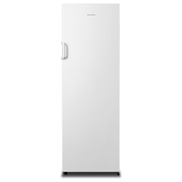 congelador vertical infiniton cv-17h76 nofrost f alto 169 cm 186 litros blanco
