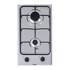 ENCIMERA MODULAR A GAS NATURAL BEKO HDCG 32220 FX 2 ZONAS DE COCCION ANCHO 30 CM