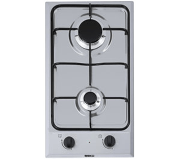 ENCIMERA MODULAR A GAS NATURAL BEKO HDCG 32220 FX 2 ZONAS DE COCCION ANCHO 30 CM