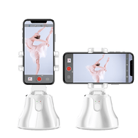 Miniatura 1 de SOPORTE TELEFONO LEOTEC CON SEGUIMIENTO 360§ BLANCO