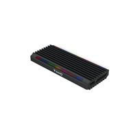 Miniatura 2 de CAJA SSD TOOQ M.2 TQE-2222B USB3.1 GEN2 NGFF/NVME NEGRA RGB
