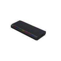 Miniatura 3 de CAJA SSD TOOQ M.2 TQE-2222B USB3.1 GEN2 NGFF/NVME NEGRA RGB