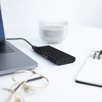 Miniatura 9 de CAJA SSD TOOQ M.2 TQE-2222B USB3.1 GEN2 NGFF/NVME NEGRA RGB
